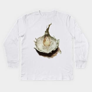 Onion Layers: The Core Truth - Peeling Away the Layers of Deception Kids Long Sleeve T-Shirt